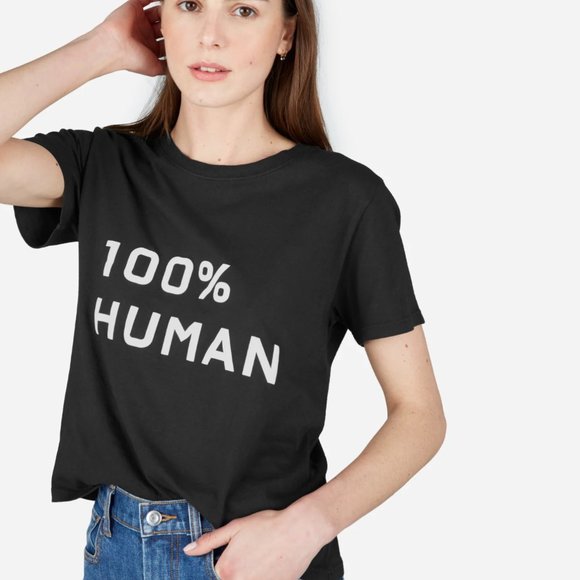 Everlane 100% Human Box-Cut Tee - Picture 2 of 4